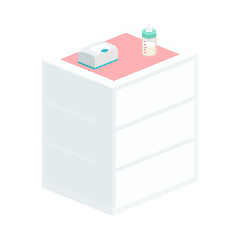 ポリプロピレンケース・収納のイラスト 素材