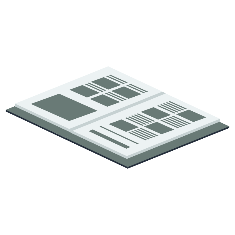 カフェのメニューのイラスト 素材