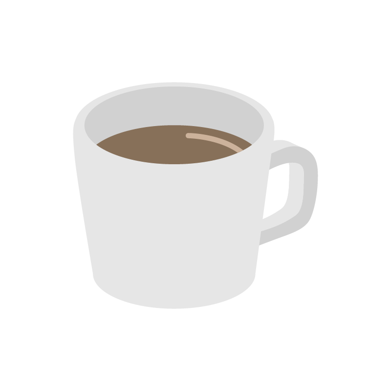 コーヒーのイラスト 素材